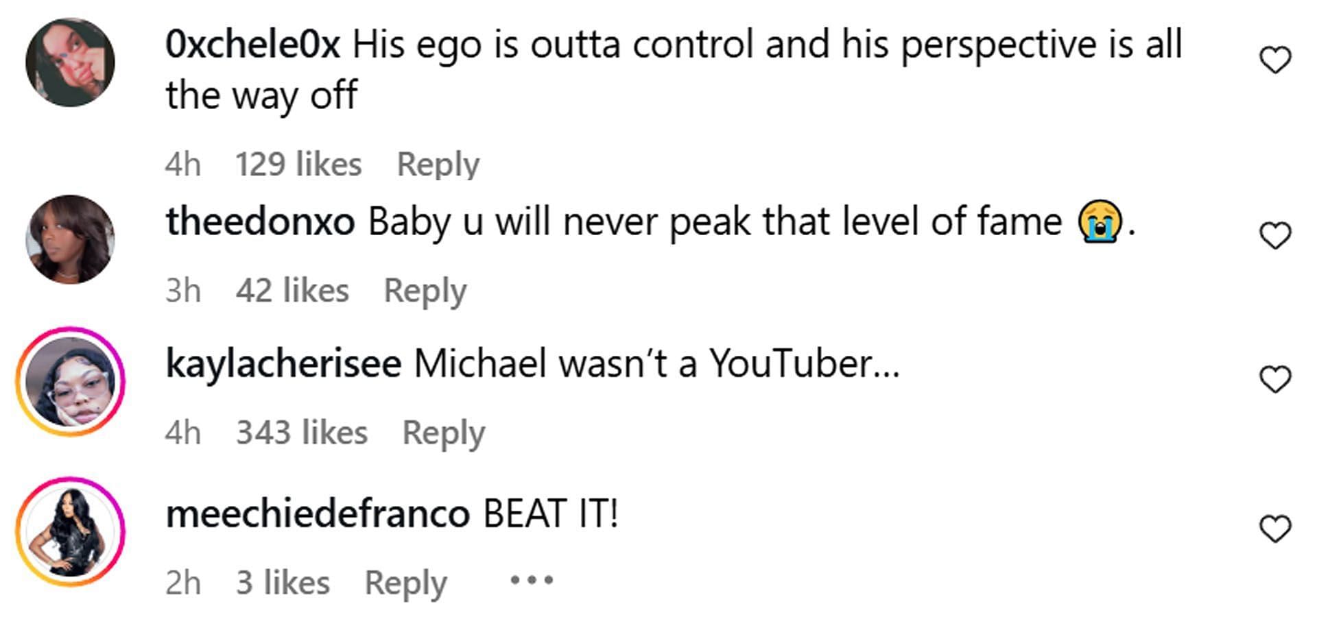 Comments reacting to the news (Image via Instagram/ @hollywoodunlocked)